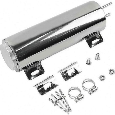 reservoir de trop plein de liquide de refroidissement universel 3 x 10 pouces compatible avec les systemes de radiateurs automobiles
