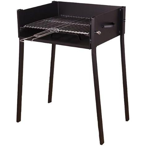 GARCIA barbacoa rectangular hierro 50x40 cm , Barbacoa rectangular hierro 50x40 cmFabricada en hierro de alta calidadHecha en EspañaMedidas parrilla: 50 x 40 cm. (1/4)