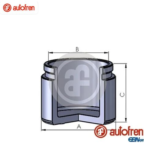 Piston, étrier de frein Autofren Seinsa D025534 HYUNDAI 55102-65J04-999