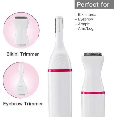 Tondeuse à poils de nez électrique 4 en 1 pour femmes - FS3 (1/2)