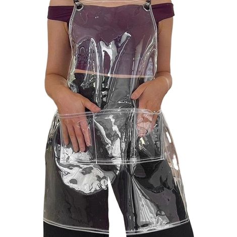 Tablier de coiffure Para Salon, tablier de coiffeur - Imperméable et résistant à l'huile (1/5)