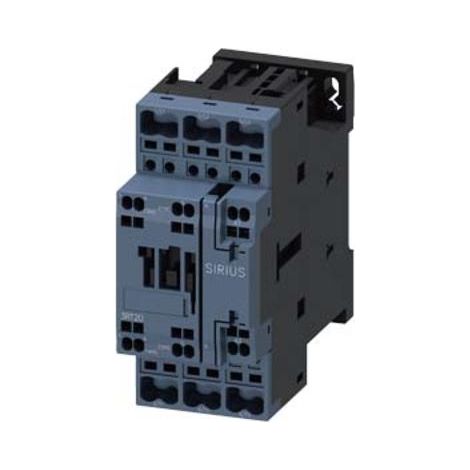 Contactor de potencia 25A 3P 230V CA AC-3 11kW 400V CA 1NO + 1R conexión por resorte 3RT2026-2AP00