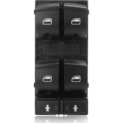 Interrupteur de vitre avant gauche pour porte, commande de fenêtre intérieure auto, 4F0959851G compatible A6 Q7 3.0L 4.2L S6 5.2L (1/5)