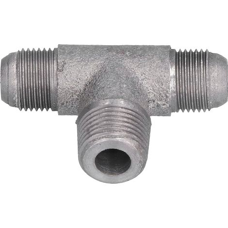 Raccord en T droit en fer, durable et soigneusement poli, pour compresseurs de pompes à air, té 65 (294)