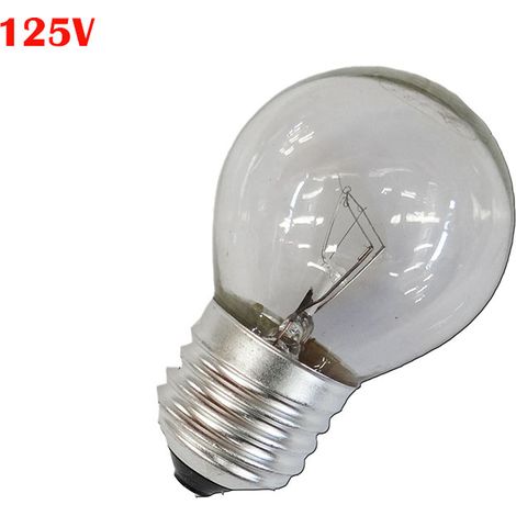 BOMBILLA ESFERICA CLARA 60W E27 125V (SOLO USO INDUSTRIAL)