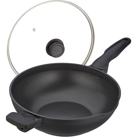 Poêle wok avec couvercle (1/5)