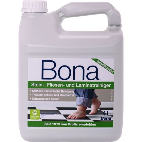 Pulitore Bona 4 litri, Detergente per pavimenti, Ricarica detergente spray mop (1/5)