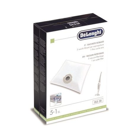 Delonghi 5 sacchetti DLS38 per Colombina Tabata XL2070 XL2075 XL2090 XL2095