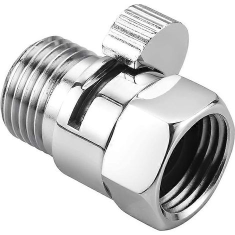 Robinet d'arrêt de pommeau de douche, vanne de régulation du débit de douche (1/5)