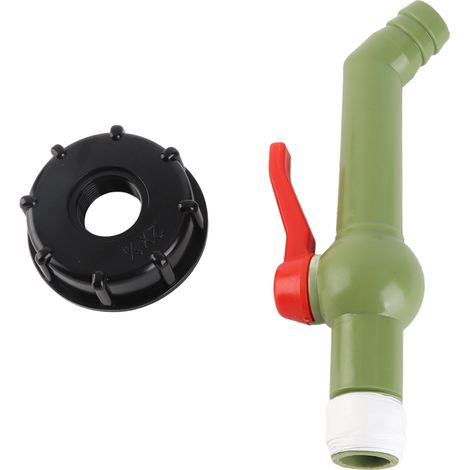 Adaptateur de robinet pour réservoir IBC, raccord de tuyau d'arrosage, accessoires de jardin, robinet 45° 25 mm, outils de plomberie (1/5)