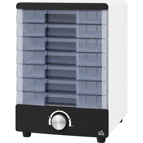 Seven Tray, 4070°C Food Dehydrator White (1/5)