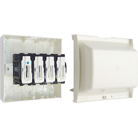 Michaud – Panneau 250x250 coupe-circuit triphasé AD T00 – 3 pôles – Fusible NH00 100A – Tension 230V (1/2)