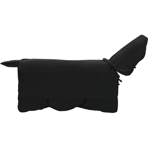 Horse Blanket Black 165 cm Polyester vidaXL