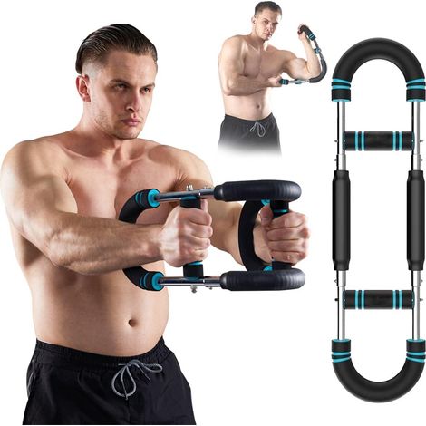 Twister Armtrainer, Armtrainer für Männer, Brusttrainer für Männer, Schultermuskeltraining, tragbares Heimtrainingsgerät mit Federwiderstand (1/5)