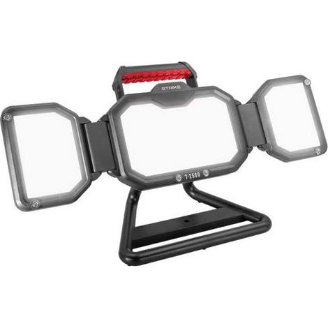 Proiettore portatile led trifacciale 50w 4500lm 4000k stk-t4500