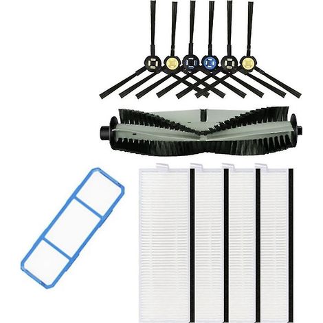 HEPA-Filter für die Hauptseitenbürste, kompatibel mit den Modellen A7/A9S/X785/X750/X800 und SSR1 (Ersatzteile für SSR1-Saugroboter). (1/5)