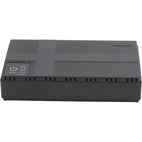 Onduleur Externe 10400mAh Batterie Secours 5V 9V 12V 2A POE 15V 24V 1A Sortie Alimentation Sans Interruption 85-265V Prise US (1/5)