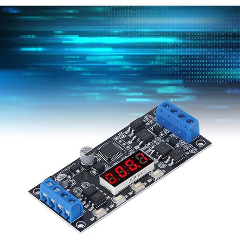 YF-55 Zweikanal-Multifunktions-MOSFET-Modul mit pulsgesteuerter und zeitverzögerter Ansteuerung. (1/5)