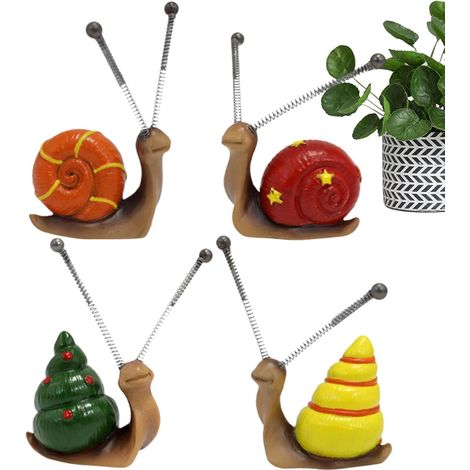 Schnecke Niedliche Kleine Schnecke Skulptur Set Miniatur