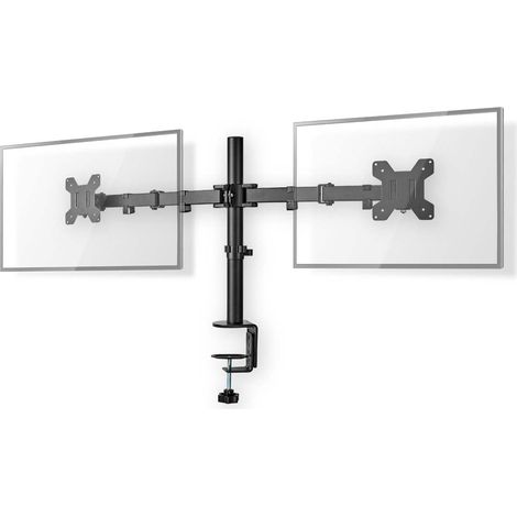 Montaje de pantalla 2 pantallas 15 - 32 - 75x75 100x100 totalmente ajustable