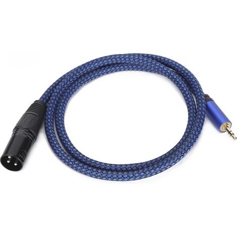 Câble de signal symétrique JORINDO XLR mâle vers jack 3,5 mm câble de connexion microphone XLR vers jack 3,5 mm (JD6043-1M) (1/5)