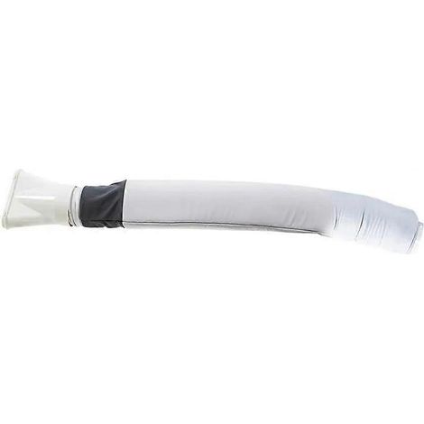 Gaine isolante réutilisable pour tuyau de climatiseur, protection anti-poussière pour tube de sortie d'air. (1/5)