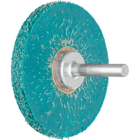 PFERD TOOLS Vulkanisierte Rundbürste weich ungezopft RBV Ø63x7 mm Schaft-Ø6 mm Stahl-Draht-Ø0,30 (1/3)