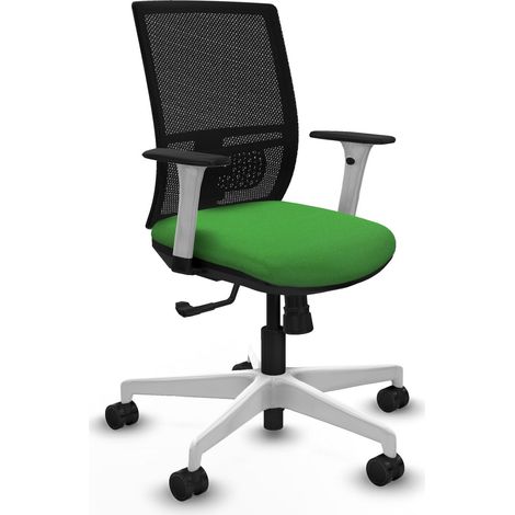 Silla de oficina piqueras y crespo Yunquera negro plástico blanco (1/2)