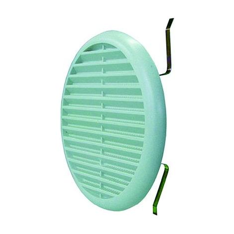 Griglia Aerazione Universale Con Molla In Abs Bianco  Cm 6,3  12,5 (1/10)