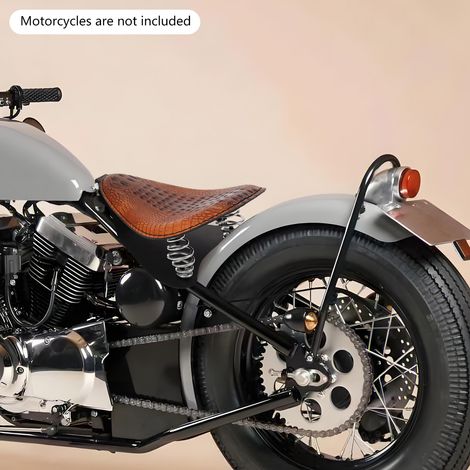 Motorrad Sitzkissen aus PU, Krokodilmuster, Komfortabel, Universelle Passform, Ideal für Honda, Yamaha, Kawasaki (1/5)