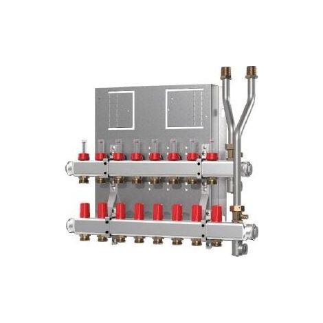 Danfoss Heizkreisverteiler Typ SG mit 8 Heizkreisen