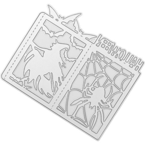 Selbstgemachte Halloween-Laternen-Hexe-Stanzform für Scrapbooking, Karten und kreative Papierbastelarbeiten (1/5)