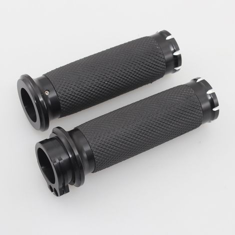 Poignées de guidon RDS modifiées, poignées universelles CNC adaptées aux Harley XL883 1200 X48. (1/5)