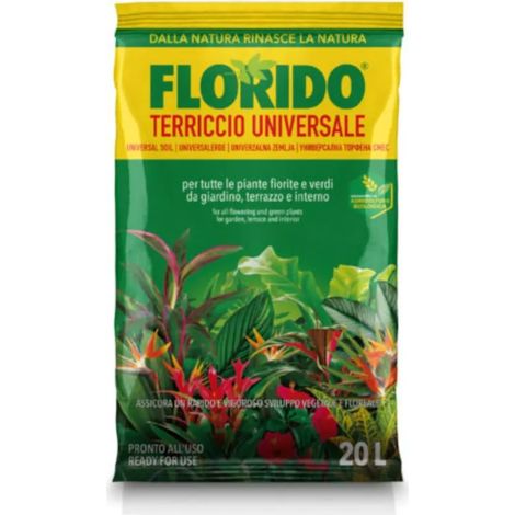terriccio universale naturale biologico euroterriflora 20 litri