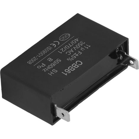Condensateur pour générateur à essence CBB61 ABS 11 μF, condensateur pour moteur de climatisation/réfrigérateur 350 V (1/5)