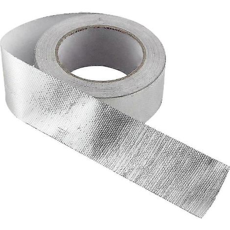 Rouleau de ruban isolant thermique en aluminium pour tuyau d'échappement automobile (25 m) (1/5)