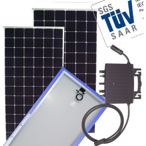 Balkonkraftwerk 780W 800W Photovoltaik Solaranlage wireless Mikro-Wechselrichter