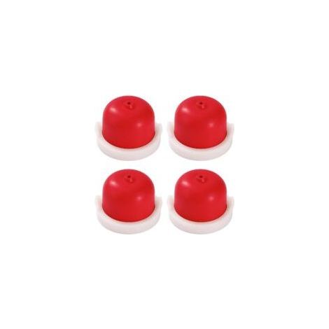 4 Stück 594281 Vergaser-Primerpumpe, Rasenmäher-Primerpumpe, Primerpumpenbecher, für Motoren der Serien 300e, 450e und 500e