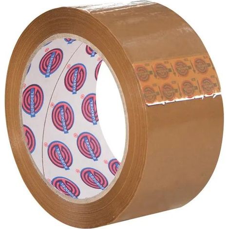 Nastro adesivo Eurocel PVC havana 50 mm 66 m