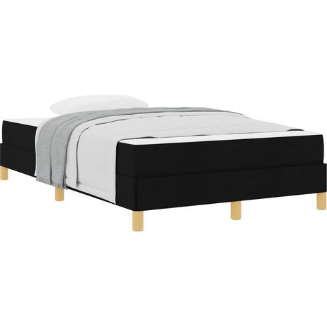Maison Exclusive - Boxspringbett mit Matratze Schwarz 120 x 190 c