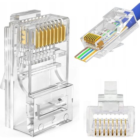 TV39 - 50 connecteurs RJ45 pour câble réseau (1/5)
