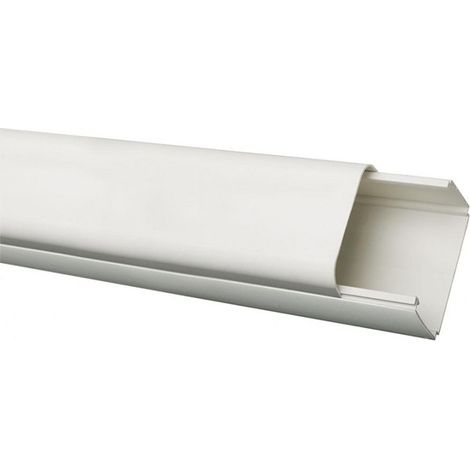 Canalina bianca per condizionatore mod. Sonia - 90x65 mm - l. 2000 mm (prezzo a metro - acquisto min. 2 metri e multipli) 00000012313