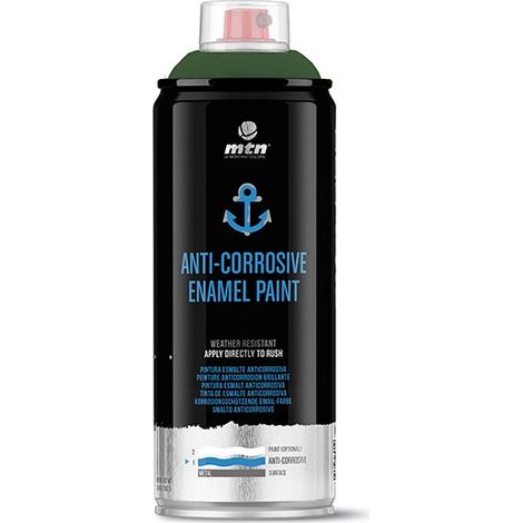VERNICE SPRAY ANTIRUGGINE VERDE - 400 ML