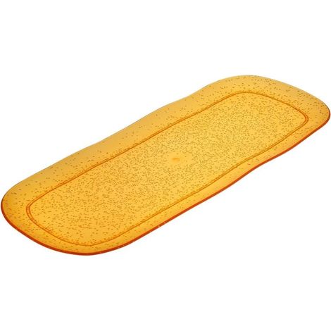 Vassoio rettangolare grande mandarin Memento Synth in metacrilato cm 44x18