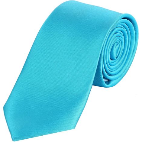 Klassische Herrenkrawatte – 1 Stück – Hochwertiger, handgenähter Stoff – 7 cm breit – Elegant – Für Beruf und Hochzeit – Schwarz und verschiedene (1/5)
