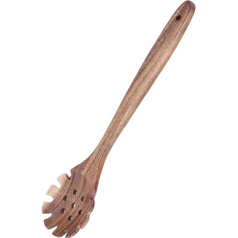 Cuillère à spaghetti en bois de 32,5 cm (1 x 32,5 cm). (1/4)