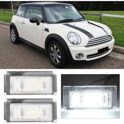 Paar 12V 18 SMD LED Kennzeichenbeleuchtung für Mini Cooper S R53 2001-2006 (1/5)