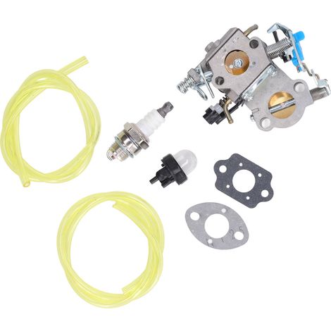 Kit de carburateur pour tronçonneuse électrique, bougie d'allumage résistante à l'usure, kit d'amorce pour Rancher 460 461 (1/5)