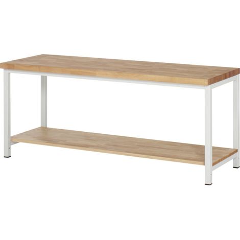 Établi Rau modèle 8000 avec tablette LxPxH 2000x900x840mm