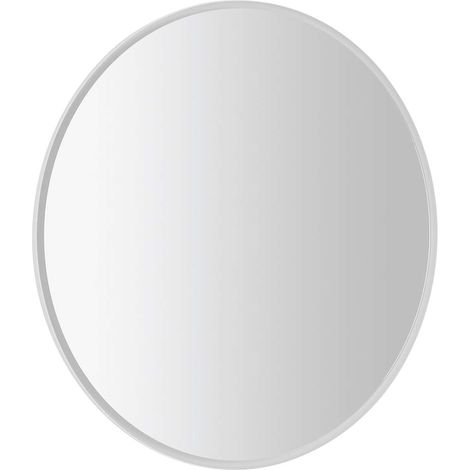 Sapho Float - Specchio con illuminazione LED, diametro 74 cm, bianco 22574 (1/5)